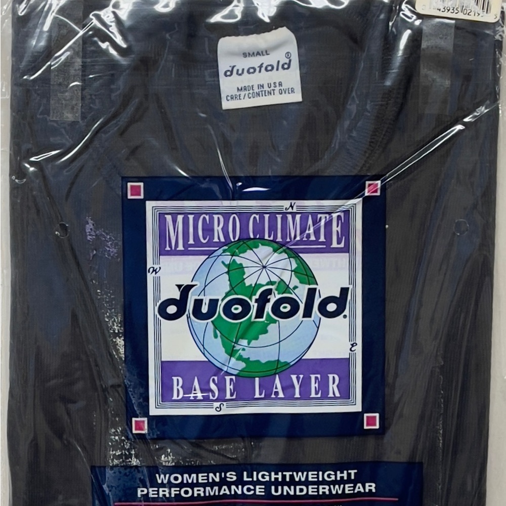 Duofold Women's Black Base Layer
